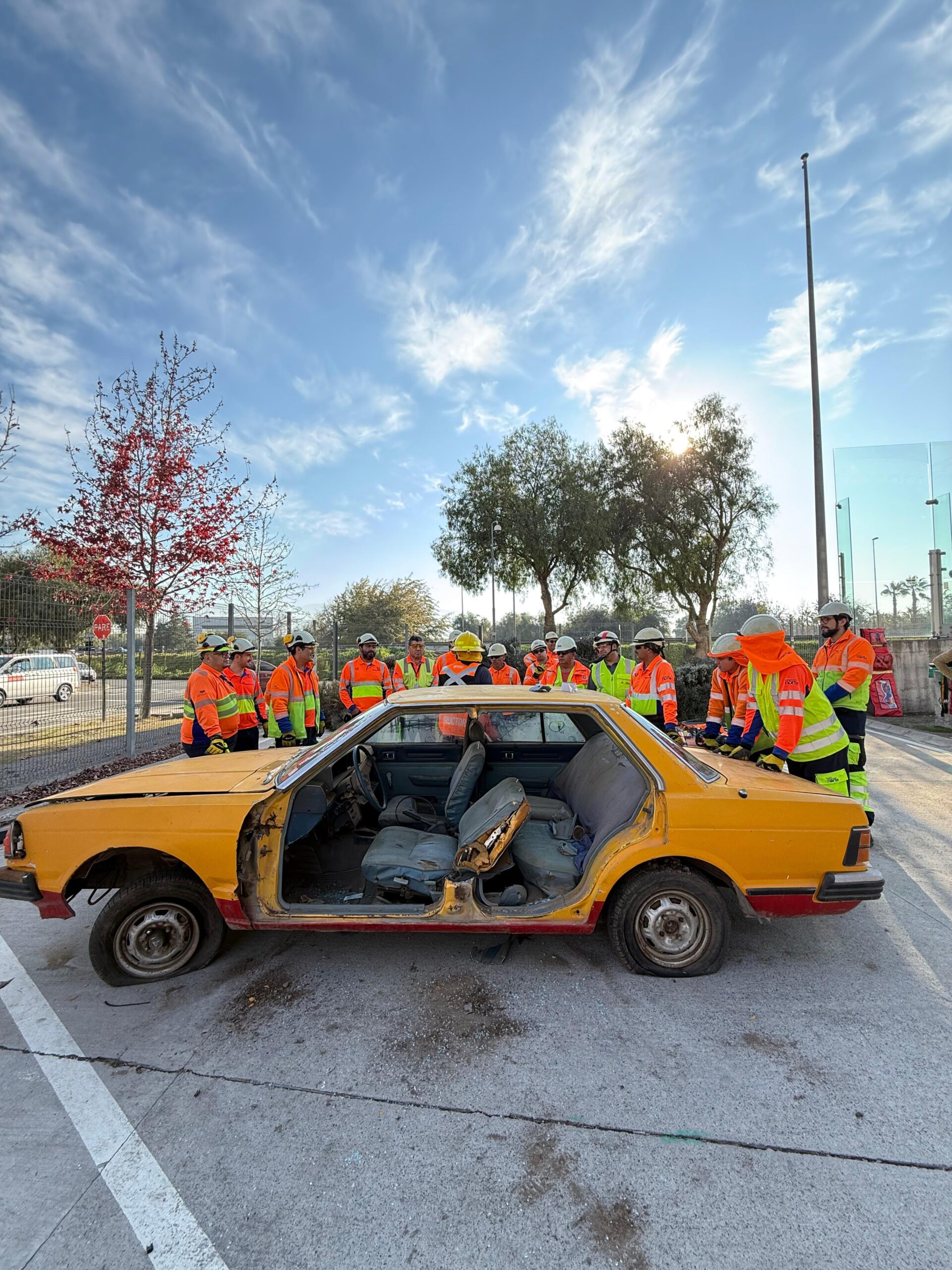 capacitación rescate vehicular