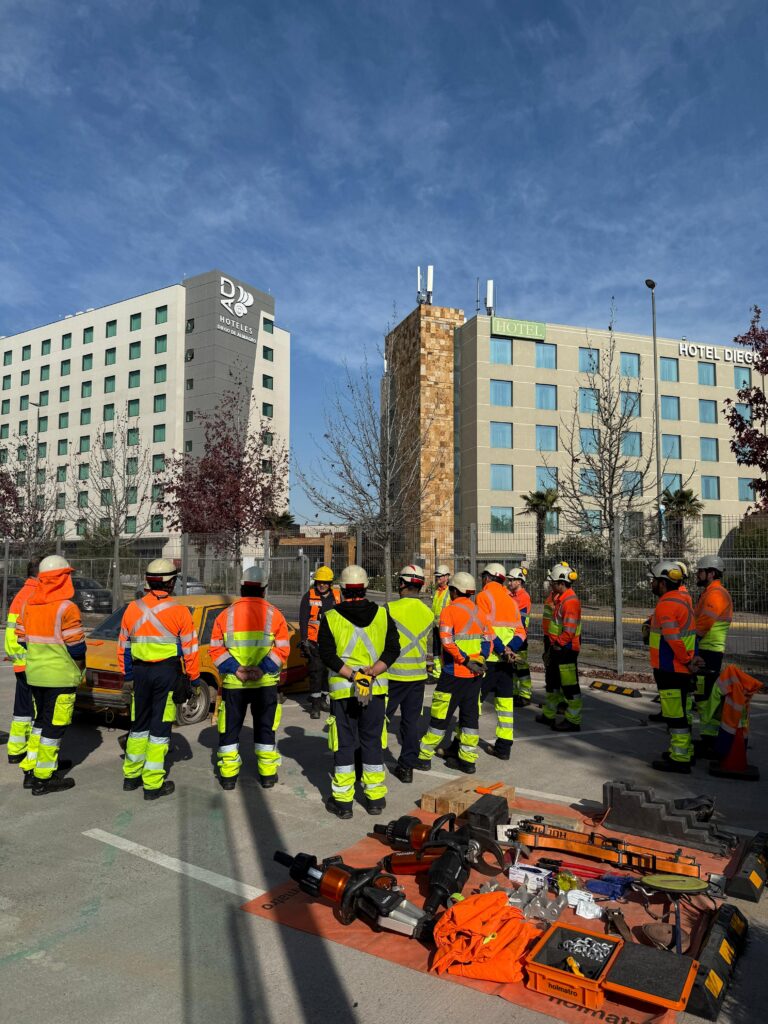 capacitación rescate vehicular